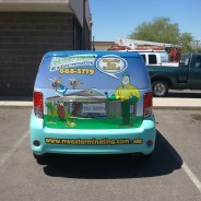 Scion Wrapped Rear