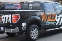 Wild 97.1 vehicle wrap