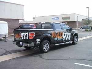 97.1 Wild Country Truck Wrap