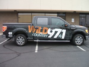 97.1 Wild Country Truck Wrap