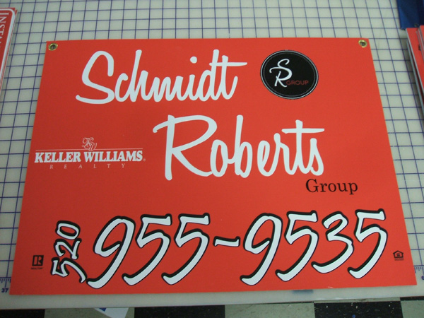 Schmidt Roberts Keller Williams Real Estate Sign
