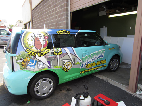 Scion Wrap for Northwest Exterminating