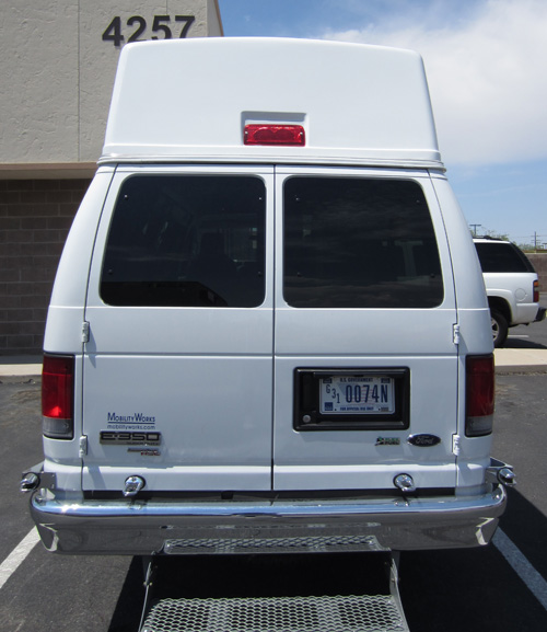 VA Van Rear Before