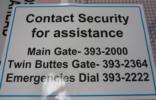 Contact Security Print