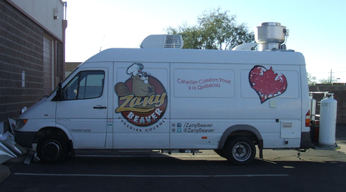 Zany Beaver Tucson Vehicle Graphics