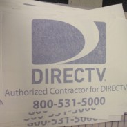 DIRECTV Vehicle Magnet