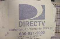 DIRECTV Vehicle Magnet