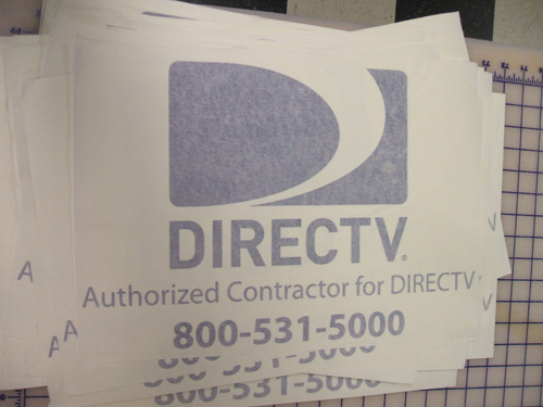 DIRECTV Vehicle Magnet