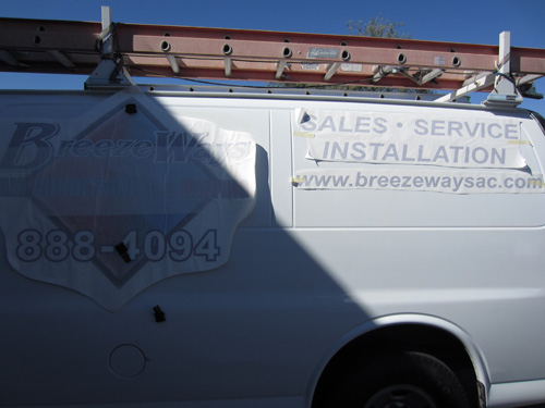 Breezeways Vehicle Wrap Install Tucson