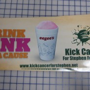 Eegee's Think Window Cling