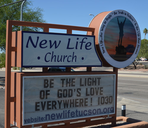 New Life Church Sign