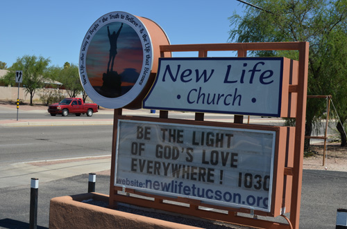 New Life Church Sign