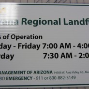 Waste Management Coro Signs Tucson