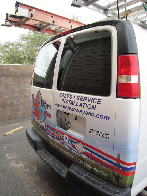 Vehicle wraps in Tucson