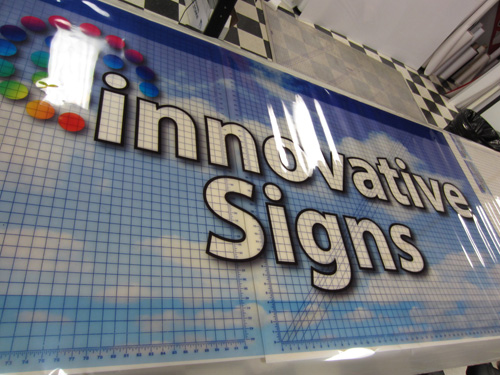 Innovative Signs Print material