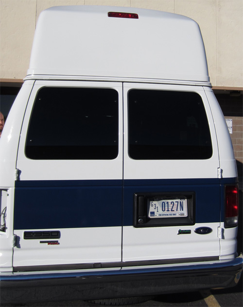 VA van vinyl side