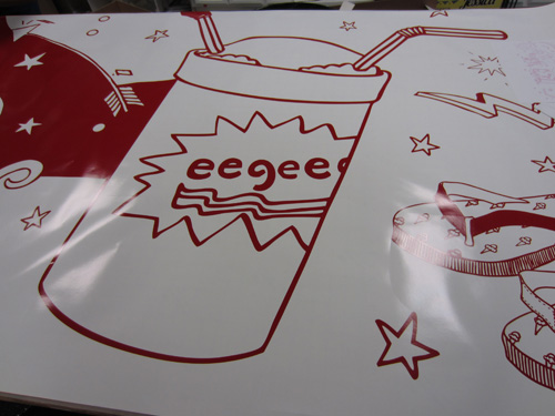 Eegee's Wall Vinyl 