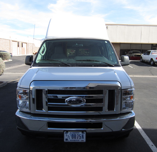 VA Shuttle Van without vinyl