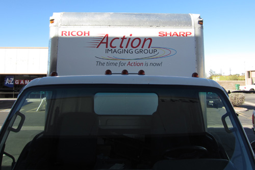 Action Imaging Truck Wrap Tucson