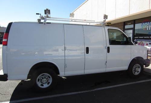 Chevy Express Van Wrap for Freedom Smoke USA