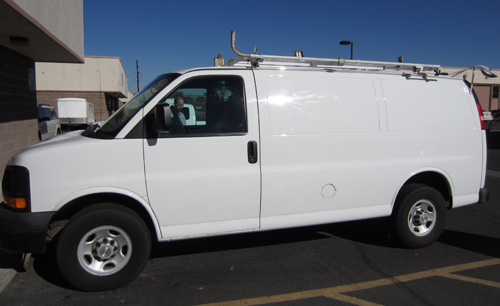 Chevy Express Van Wrap for Freedom Smoke USA