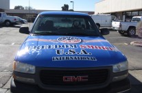 Completed Truck Wrap Freedom Smoke USA