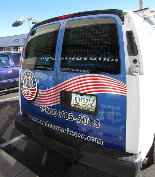 Van Wrap Rear