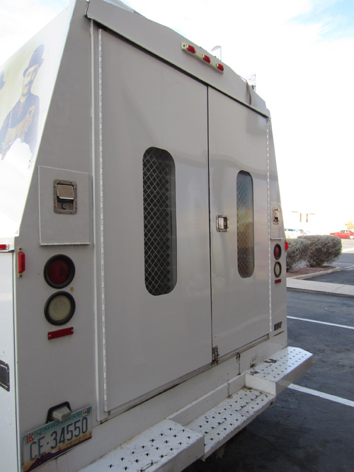 Tucson Plumbing Rear Vinyl Removed