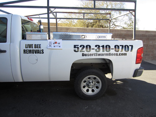 Truck Graphics Vinyl Install Tucson