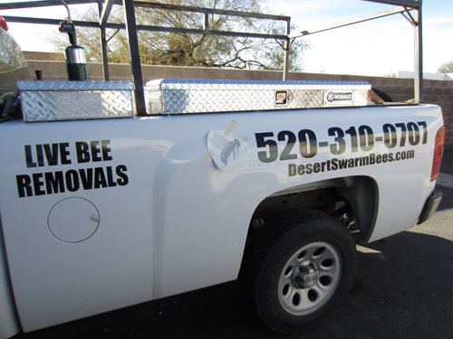 Truck Graphics Vinyl Install Tucson