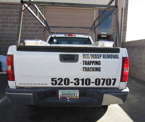 Truck Graphics Vinyl Install Tucson