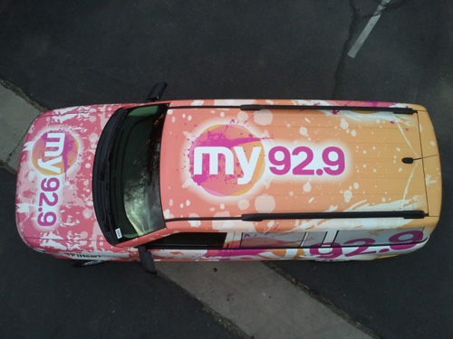 My 92.9 Radio Station Vehicle Wrap Tucson