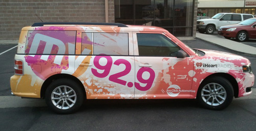 My 92.9 Radio Station Vehicle Wrap Tucson