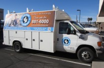 Tucson Plumbing Vehicle Wrap Finished