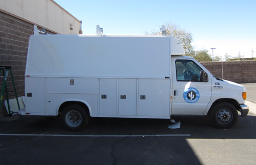 Tucson Plumbing Truck Cleaned and Ready for Install