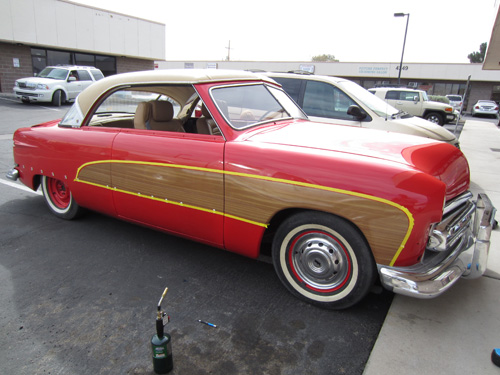 Printed Wood Grain Vehicle Graphics Tucson