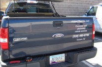 Azland Pilot Car Cut Vinyl Graphics Tucson