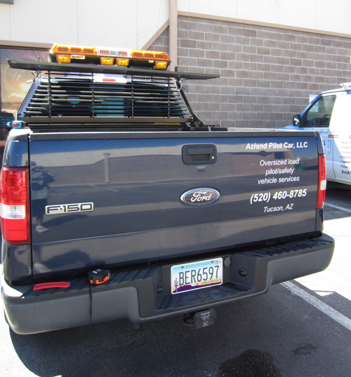 Azland Pilot Car Cut Vinyl Graphics Tucson