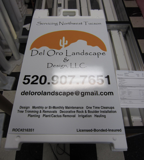 Del Oro Landscaping A Frame