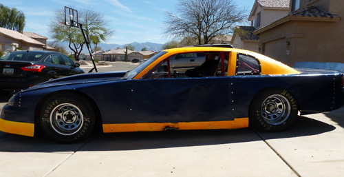 Race Car Install Before Graphics