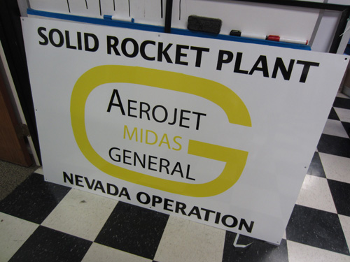 Aerojet General Sign Completed
