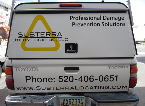 Subterra Truck Vinyl Install Tucson