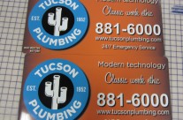 Tucson Plumbing Vehicle Magnets