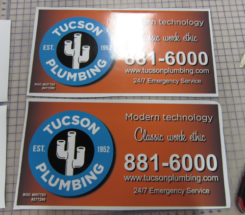 Tucson Plumbing Magnets