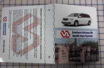 VA Books with printed graphics