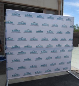 Backdrop Banner for Marana Chamber