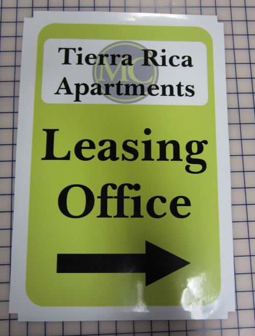Tierra Rica Apartments Printed Graphics