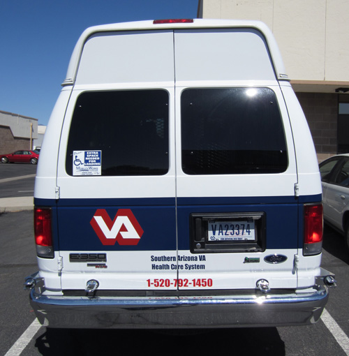 VA Van Vinyl Install Tucson