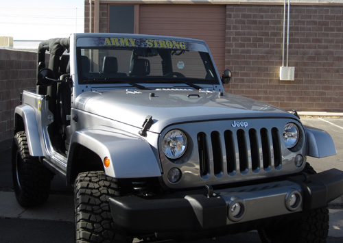 Oscar Mike Jeep Army Printed Decals Tucson