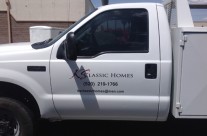 Truck Vinyl Graphics Install Tucson